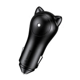 Adorable Cat Fast Car Charger Double USB Output 5V/3A