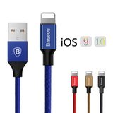 High speed braided USB 2.0 A Data Charging Cable for Apple iPhone iPad and Android Device