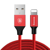 High speed braided USB 2.0 A Data Charging Cable for Apple iPhone iPad and Android Device