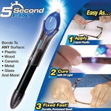 House Ware - 5 SECOND FIX Repair Tool (UV Light & Plastic Welding)