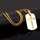 Jewelry - Lords Prayer Cross Necklaces & Pendants